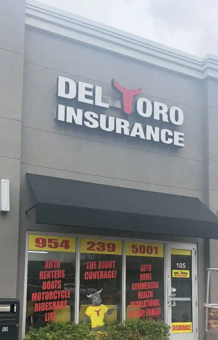 Del Toro Insurance office located at 645 W. Hallandale Beach Blvd, Suite 105